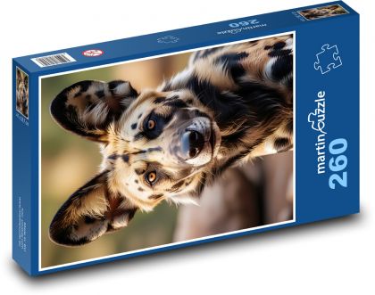 Hyena - šelma - Puzzle 260 dielikov, rozmer 41x28,7 cm