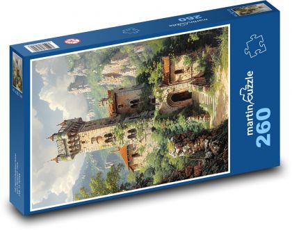 Schloss in der Natur - Puzzle - 260 Teile