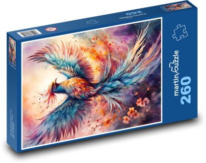 Bájný pták fénix - Puzzle 260 dílků, rozměr 41x28,7 cm