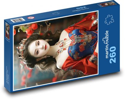 Žena - královna - Puzzle 260 dílků, rozměr 41x28,7 cm