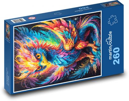 Vogel - Greif, Fantasie - Puzzle - 260 Teile