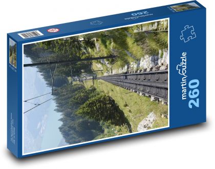 Schlafsäle - Eisenbahnen, Natur - Puzzle - 260 Teile
