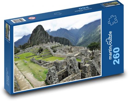 Machu Picchu - Peru, hory - Puzzle 260 dielikov, rozmer 41x28,7 cm