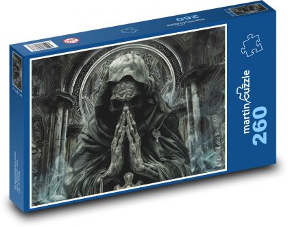 Maska teror - Puzzle 260 dílků, rozměr 41x28,7 cm