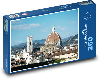 Florence - Tuscany - Puzzle 260 pieces, size 41x28.7 cm 