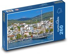 Prístav s loďami Puzzle 260 dielikov - 41 x 28,7 cm 