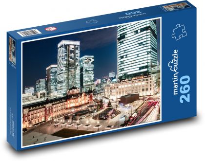 Japan - Tokio, Nachtstadt - Puzzle - 260 Teile