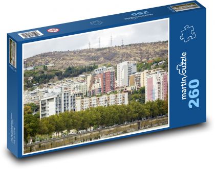 Location: Tbilisi, Georgia - Puzzle 260 pieces, size 41x28.7 cm 