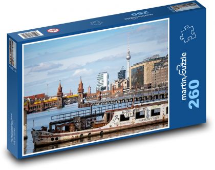 Berlín - Most, Nemecko - Puzzle 260 dielikov, rozmer 41x28,7 cm