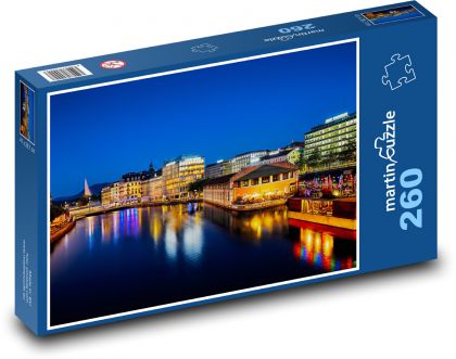Genewa - Szwajcaria - Puzzle 260 elementów, rozmiar 41x28,7 cm