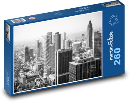 Frankfurt - Německo - Puzzle 260 dílků, rozměr 41x28,7 cm