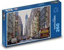 New York - Spojené státy americké Puzzle 260 dílků - 41 x 28,7 cm