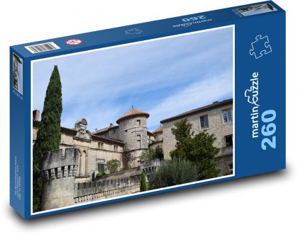 Zabytkowy budynek - budynki - Puzzle 260 elementów, rozmiar 41x28,7 cm