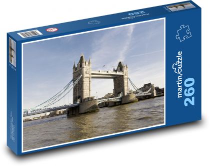 London Bridge - Anglia - Puzzle 260 elementów, rozmiar 41x28,7 cm