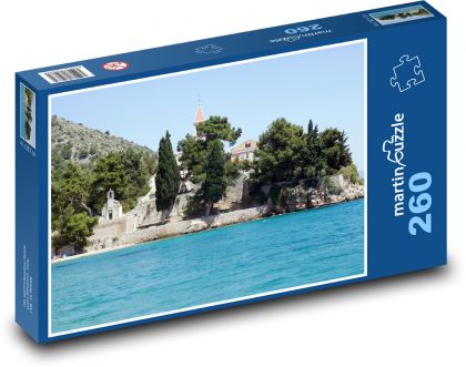 Chorwacja - Brac, wyspa - Puzzle 260 elementów, rozmiar 41x28,7 cm