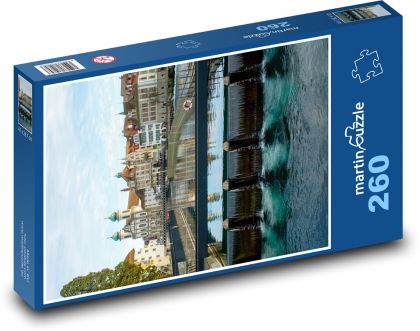 Lucern - Švýcarsko - puzzle 260 dílků