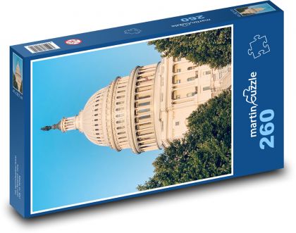 Capitol - Washington DC - Puzzle 260 dielikov, rozmer 41x28,7 cm