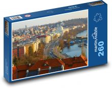 Praha - Česká republika Puzzle 260 dielikov - 41 x 28,7 cm 