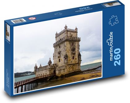 Belém Tower - Lisbon, Portugal - Puzzle 260 pieces, size 41x28.7 cm 