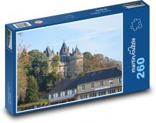 Zamek Combourg - Francja Puzzle 260 elementów - 41x28,7 cm