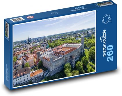 Tallinn - Estónsko - Puzzle 260 dielikov, rozmer 41x28,7 cm