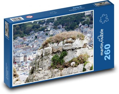 Etretat - Francúzsko - Puzzle 260 dielikov, rozmer 41x28,7 cm