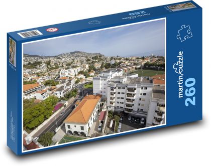 Domy - mesto - Puzzle 260 dielikov, rozmer 41x28,7 cm