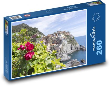 Pobrežie Talianska - Puzzle 260 dielikov, rozmer 41x28,7 cm