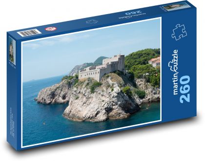 Dubrovník - staré mesto, Chorvátsko - Puzzle 260 dielikov, rozmer 41x28,7 cm