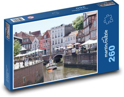 Städtische Schifff - Puzzle - 260 Teile