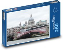 Londýn - Temža, Anglicko Puzzle 260 dielikov - 41 x 28,7 cm 
