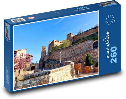 Alquezar - hrad, Španělsko - puzzle 260 dílků