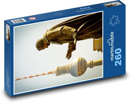 Berlin - Germany, statue - Puzzle 260 pieces, size 41x28.7 cm 