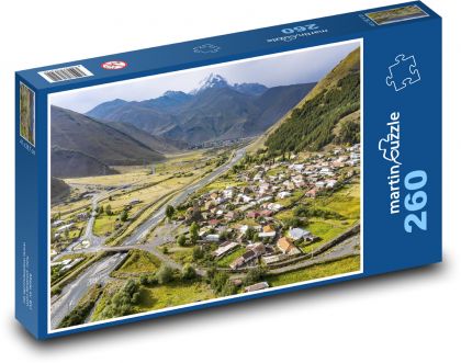 Dorf im Tal - Puzzle - 260 Teile