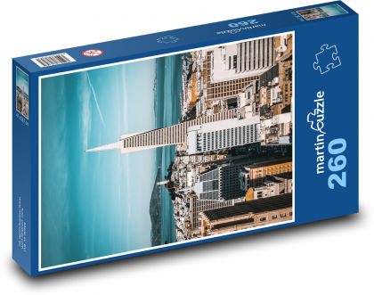 Transamerická pyramída - Puzzle 260 dielikov, rozmer 41x28,7 cm