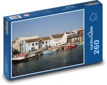 Rybářská vesnice - lodě, moře Puzzle 260 - 41x28,7 cm