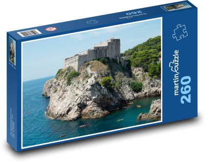 Dubrovnik - Croatia - Puzzle 260 pieces, size 41x28.7 cm 