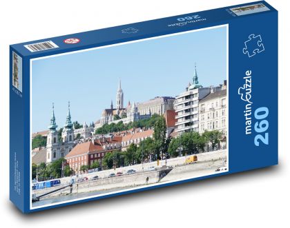 Budapešť - Maďarsko - puzzle 260 dílků
