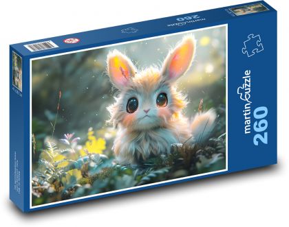 Králíček - Puzzle 260 dílků, rozměr 41x28,7 cm