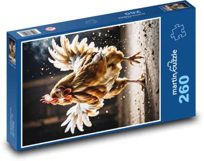 Slepice - puzzle 260 dílků