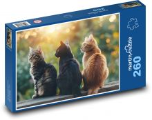Cats of a friend Puzzle 260 pieces - 41 x 28.7 cm 
