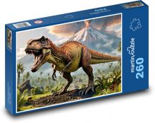 Dinosaurus T rex Puzzle 260 dílků - 41 x 28,7 cm
