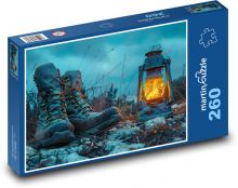 Turistická obuv Puzzle 260 dielikov - 41 x 28,7 cm 