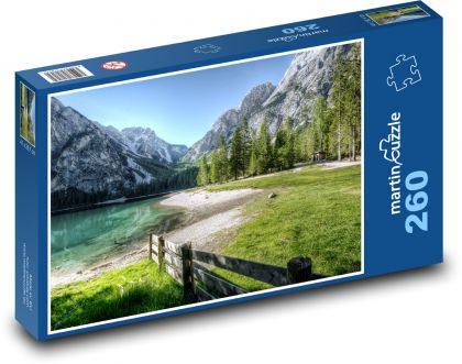 Príroda na horách - Puzzle 260 dielikov, rozmer 41x28,7 cm