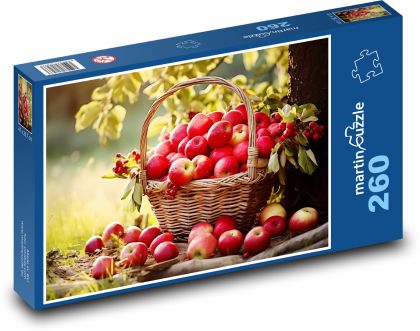 Korb mit Äpfeln - Puzzle - 260 Teile