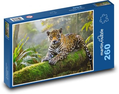 Jaguar - Puzzle 260 dielikov, rozmer 41x28,7 cm