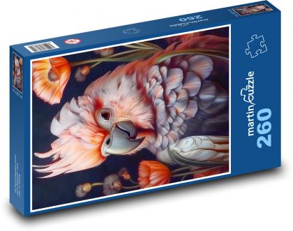 Vogel - Papagei - Puzzle - 260 Teile