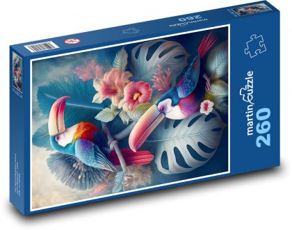 Tukane - Vögel - Puzzle - 260 Teile