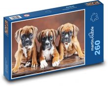 Boxer Puppies - Dogs Puzzle 260 pieces - 41 x 28.7 cm