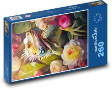 Ještěrka fantasy Puzzle 260 dílků - 41 x 28,7 cm